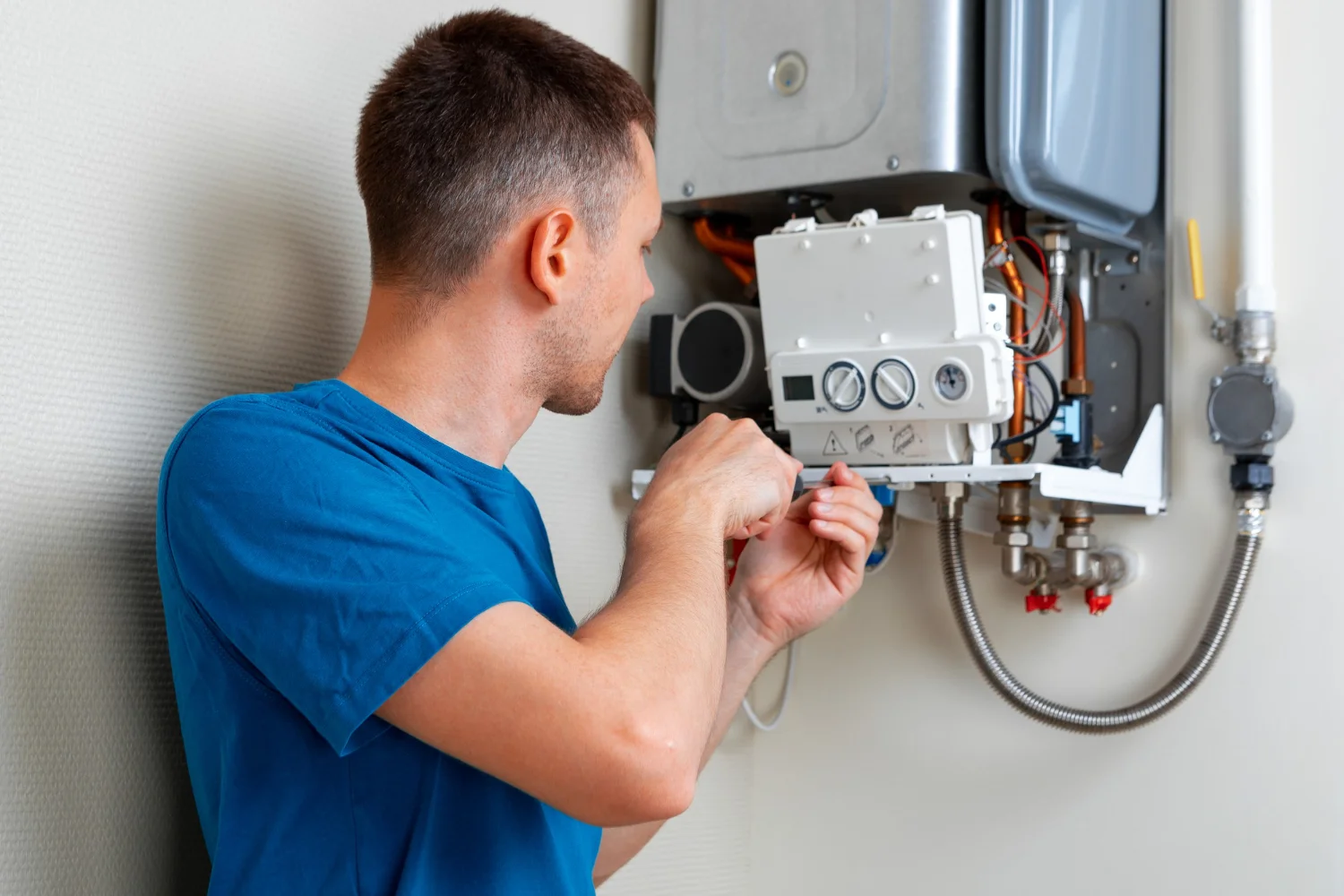 boiler servicing South Wales image